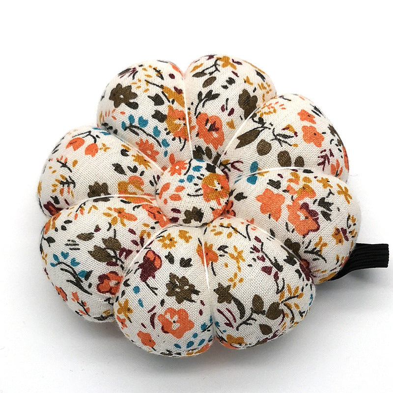 Wrist Pumpkin Pin Bag Small Flower Pin Bag