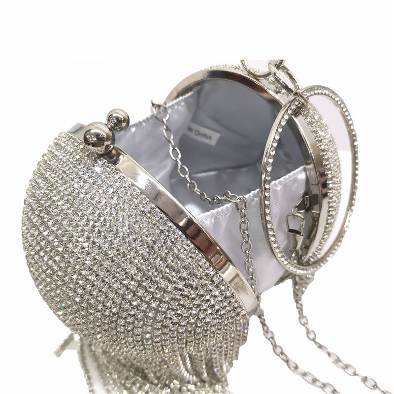 Fringed Beaded European And American Style Bag