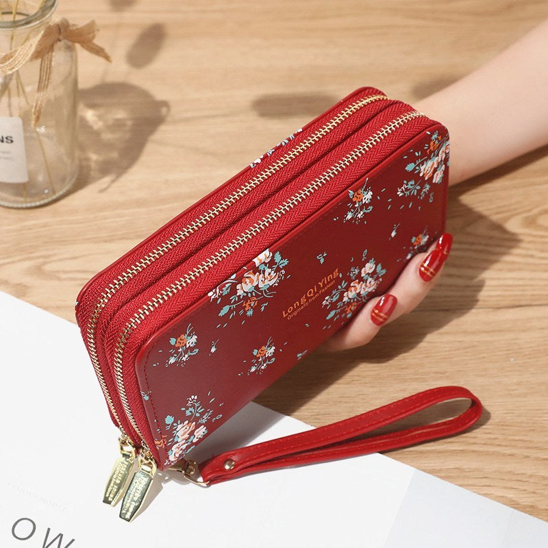 Flower Large Capacity Mobile Phone Bag