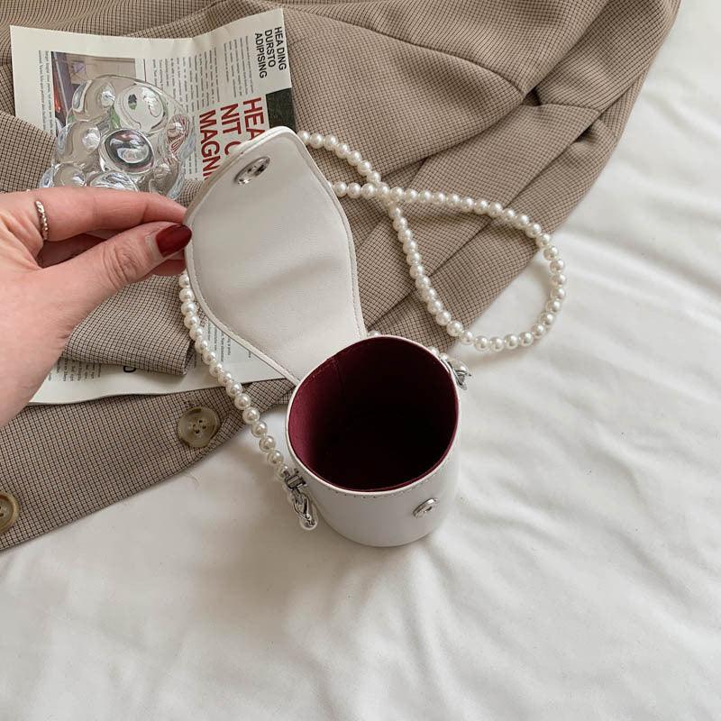 Shoulder Bag Messenger Bag Pearl Beaded Chain