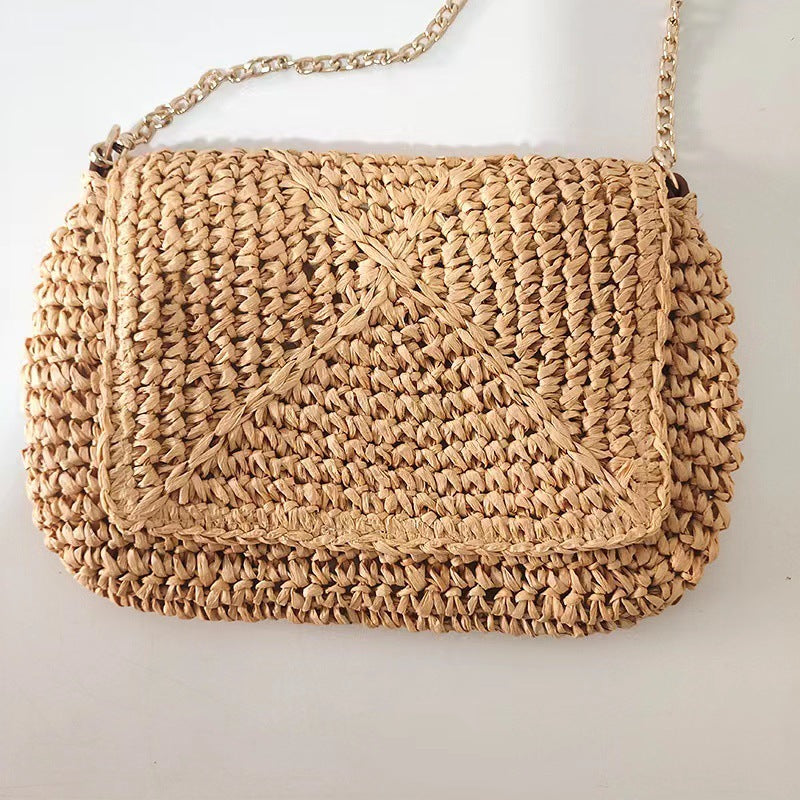Three-dimensional Flower-shaped Retro Messenger Bag