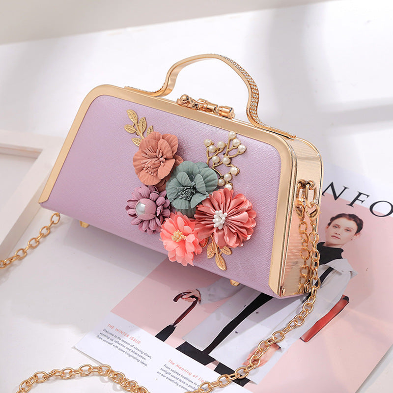 Flower chain small bag