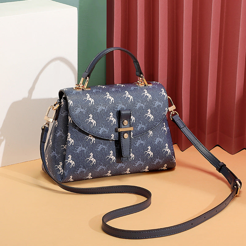 Printed shoulder bag