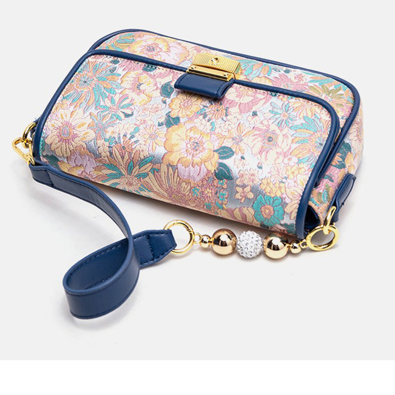 Vintage Flower Shoulder Messenger Bag