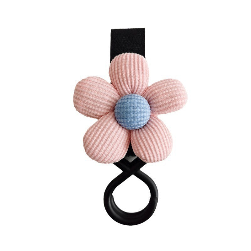 Flower Cart Hook Velcro Storage Pannier Bag