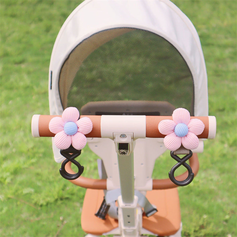 Flower Cart Hook Velcro Storage Pannier Bag