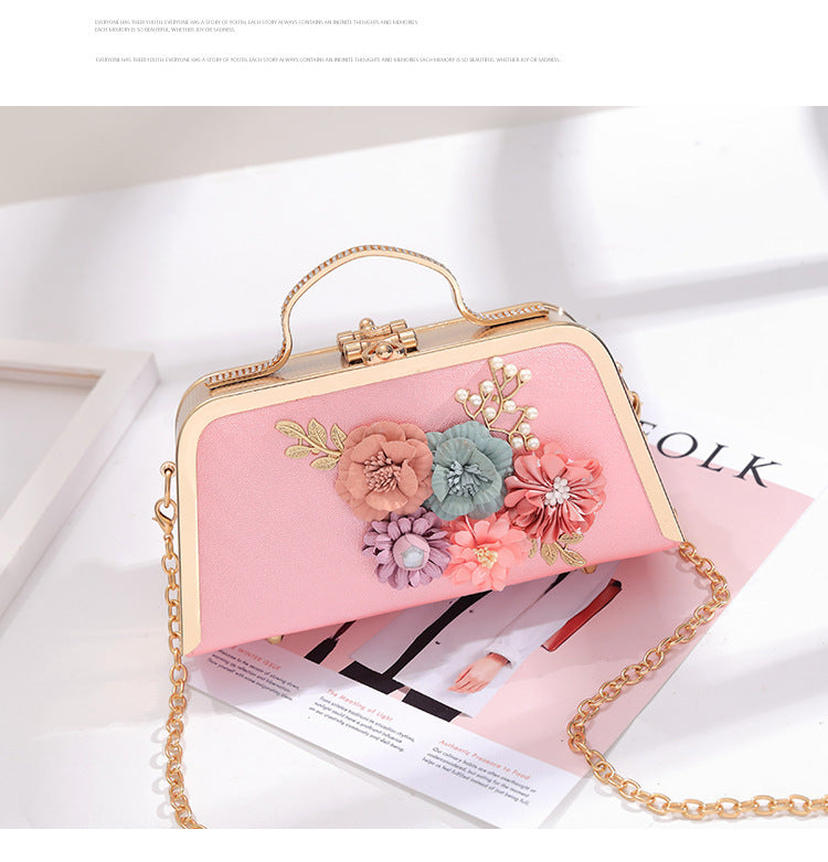 Flower chain small bag