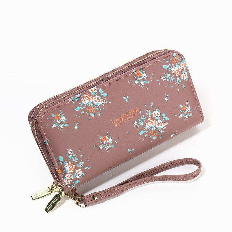 Flower Large Capacity Mobile Phone Bag