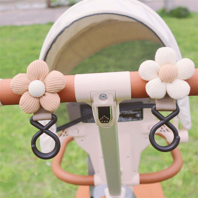 Flower Cart Hook Velcro Storage Pannier Bag