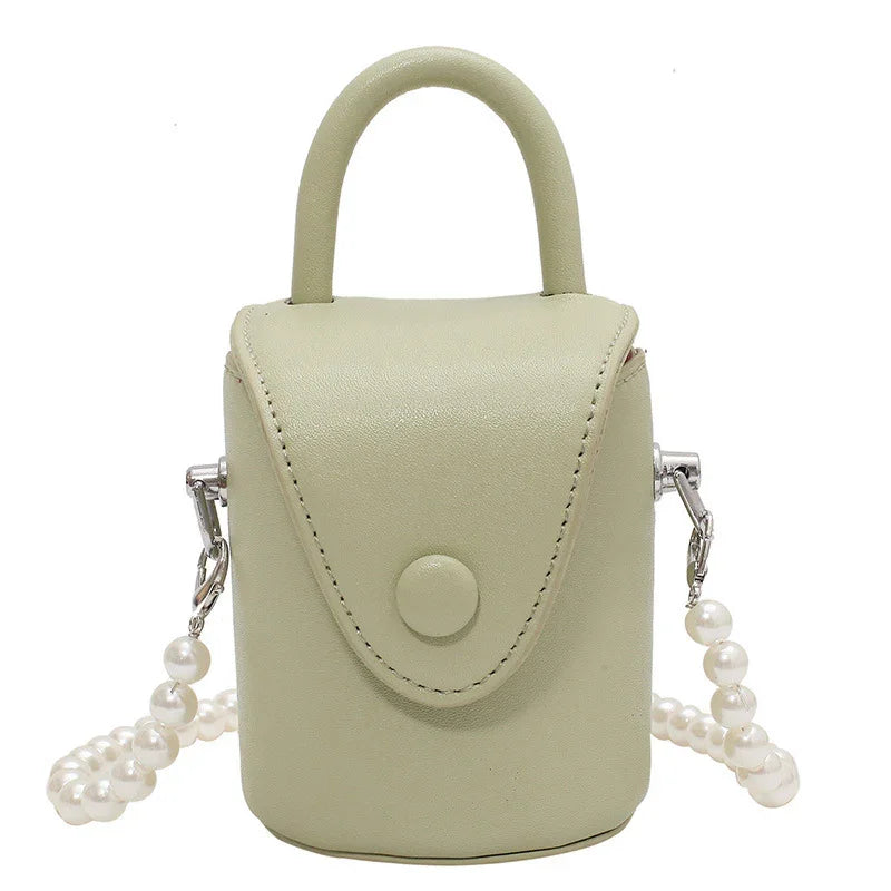 Shoulder Bag Messenger Bag Pearl Beaded Chain
