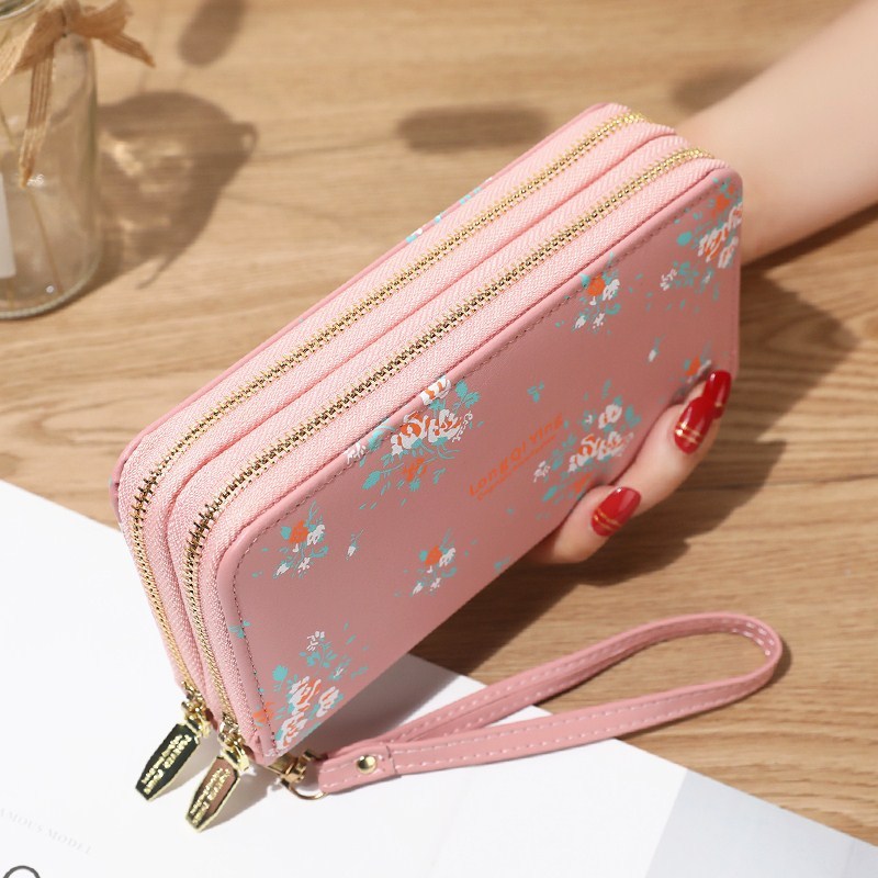 Flower Large Capacity Mobile Phone Bag