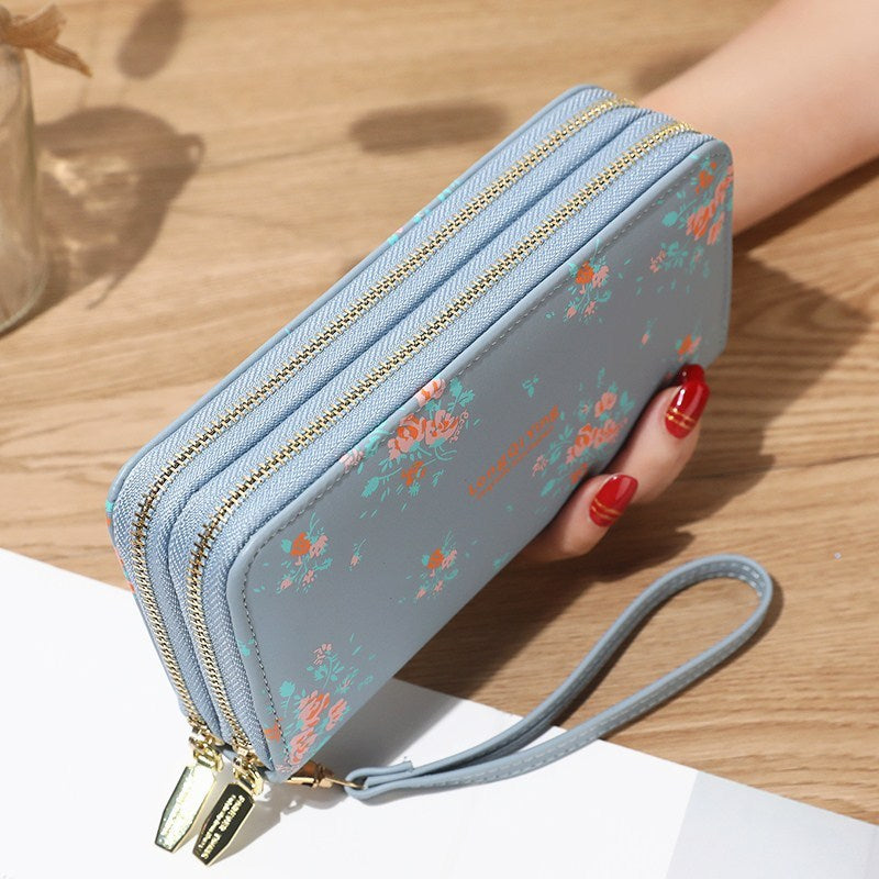 Flower Large Capacity Mobile Phone Bag