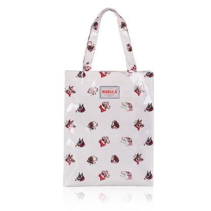 Plastic Flower Material Handy Shopping Bag Eco Bag Storage Bag