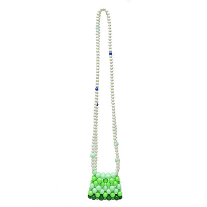Acrylic Bag Women Retro Mini Color Beaded Bag