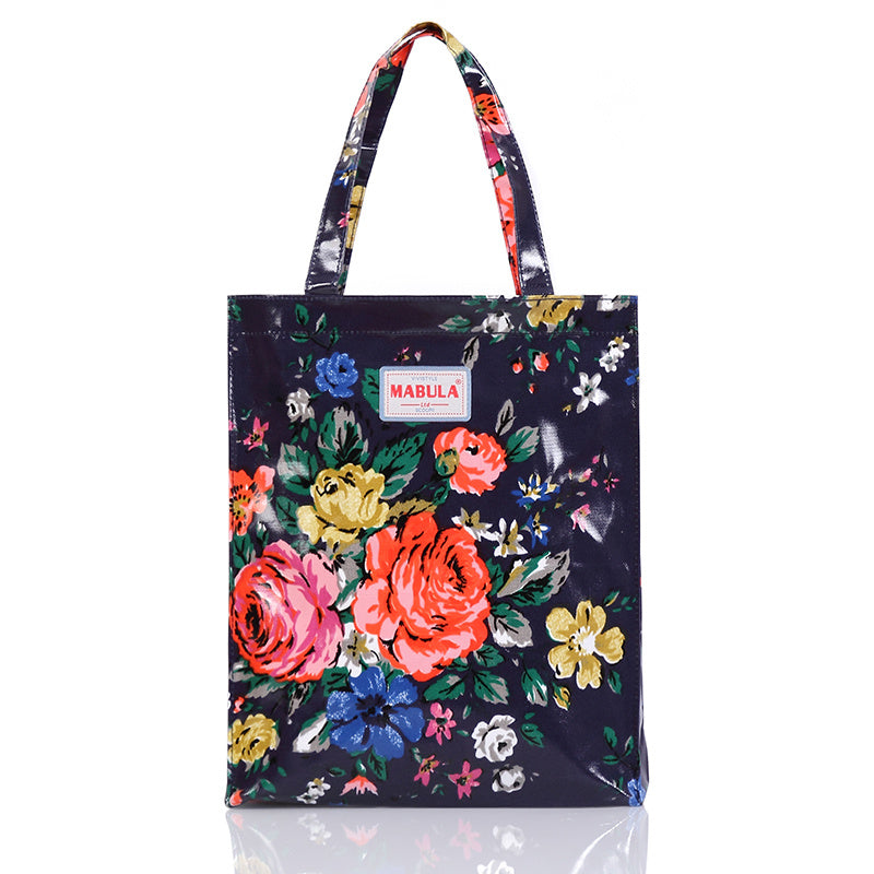 Plastic Flower Material Handy Shopping Bag Eco Bag Storage Bag
