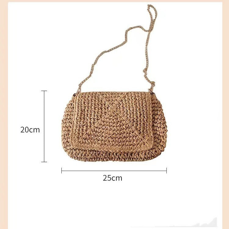 Three-dimensional Flower-shaped Retro Messenger Bag