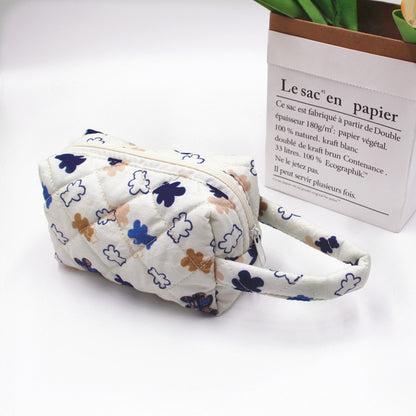 Women's Fashion Personalized Flower Cosmetic Bag