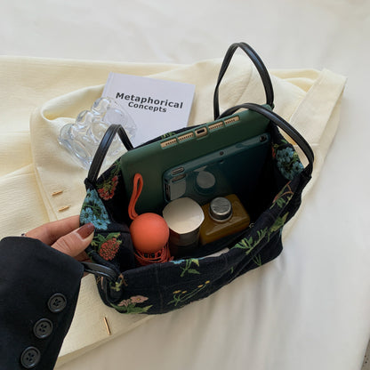 Flower Print Fashion Shoulder Bag