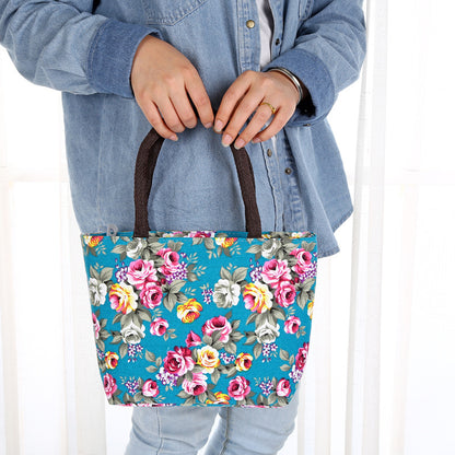 Korean flower hand bag