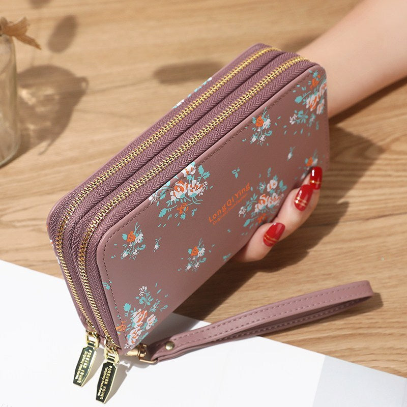 Flower Large Capacity Mobile Phone Bag