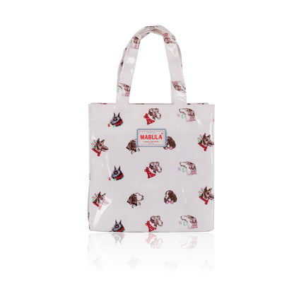 Plastic Flower Material Handy Shopping Bag Eco Bag Storage Bag