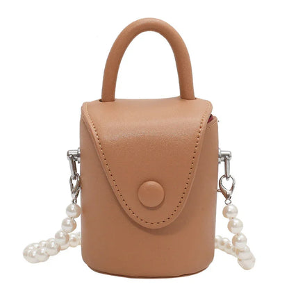 Shoulder Bag Messenger Bag Pearl Beaded Chain