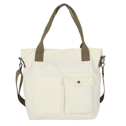 Canvas big bag shoulder bag