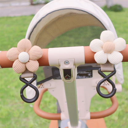 Flower Cart Hook Velcro Storage Pannier Bag