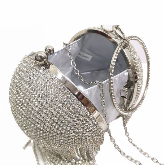 Fringed Beaded European And American Style Bag