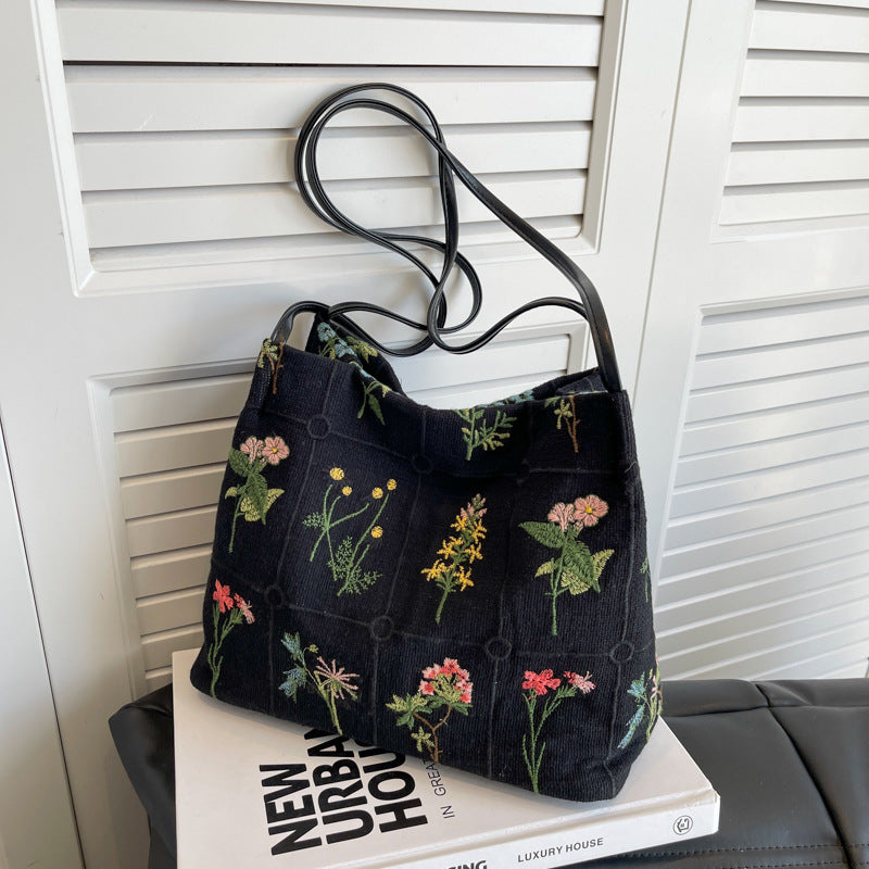 Flower Print Fashion Shoulder Bag