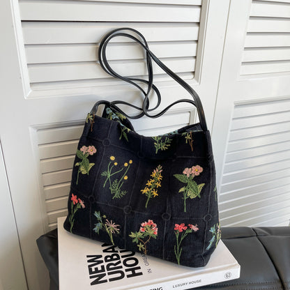Flower Print Fashion Shoulder Bag