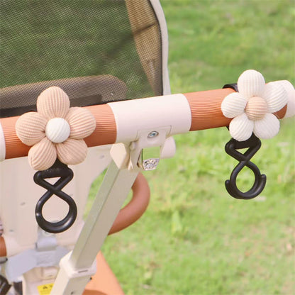 Flower Cart Hook Velcro Storage Pannier Bag