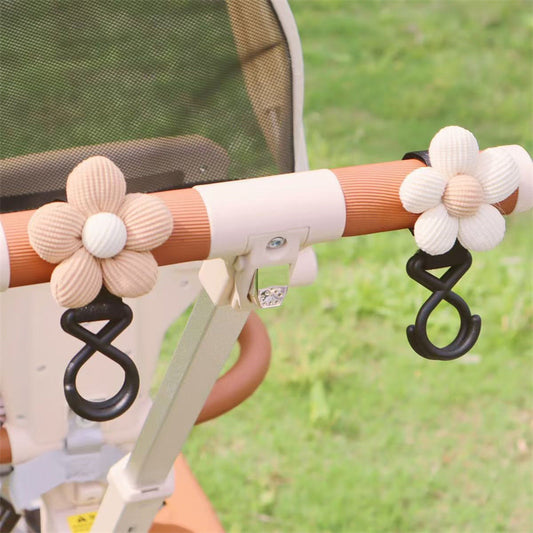 Flower Cart Hook Velcro Storage Pannier Bag