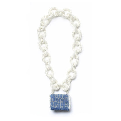 Hand-To-Hand New Pearl Bag Handmade Beaded Chain