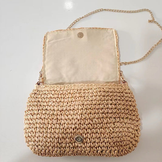 Three-dimensional Flower-shaped Retro Messenger Bag