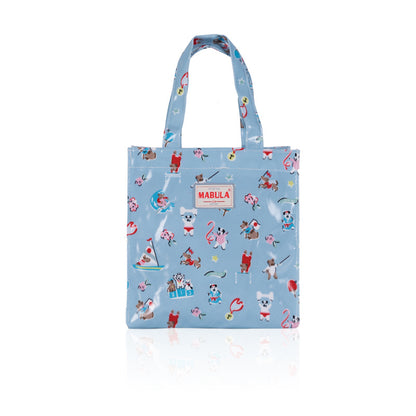 Plastic Flower Material Handy Shopping Bag Eco Bag Storage Bag
