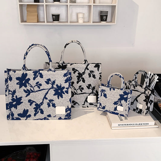 Women's Flower One-shoulder Messenger Bag
